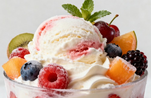 Emulsifiers in frozen desserts